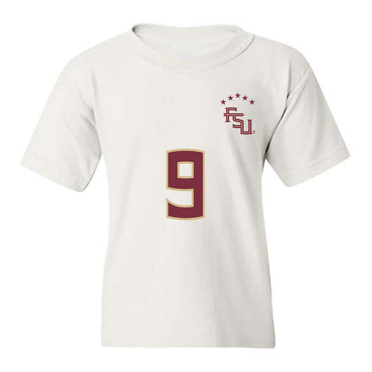 FSU - NCAA Women's Soccer : Taylor Suarez - Replica Shersey Youth T-Shirt-0