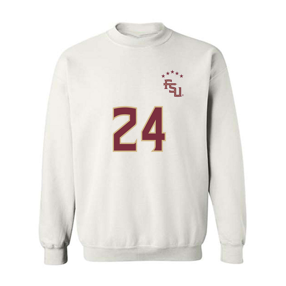 FSU - NCAA Women's Soccer : ashlyn anderson - Replica Shersey Crewneck Sweatshirt-0
