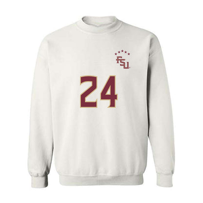 FSU - NCAA Women's Soccer : ashlyn anderson - Replica Shersey Crewneck Sweatshirt-0