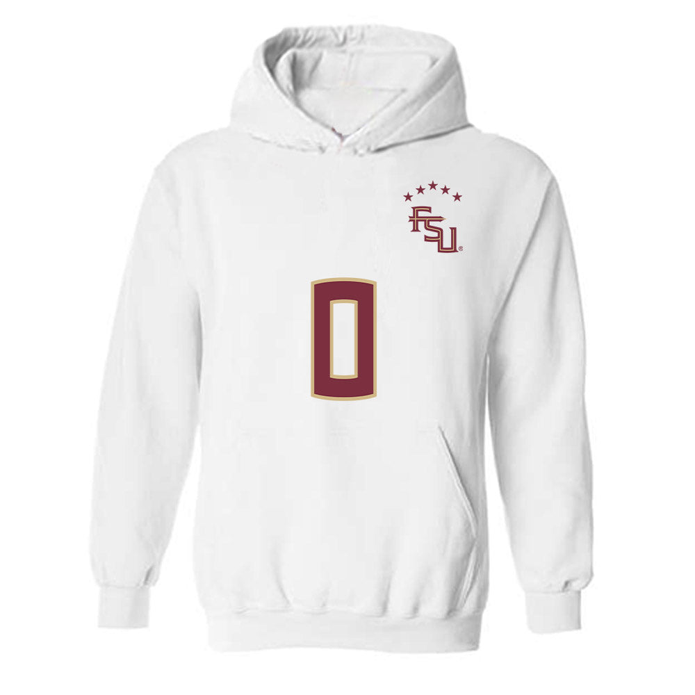 FSU - NCAA Women's Soccer : Evan O'Steen - Replica Shersey Hooded Sweatshirt-0