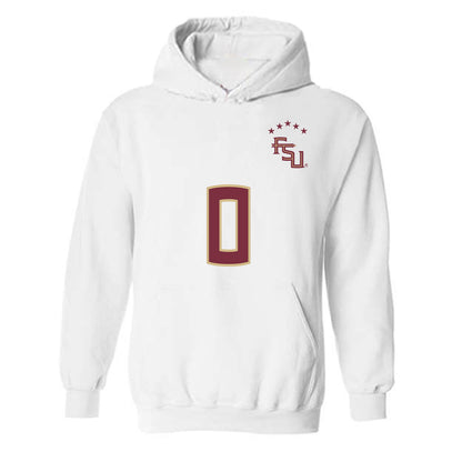 FSU - NCAA Women's Soccer : Evan O'Steen - Replica Shersey Hooded Sweatshirt-0