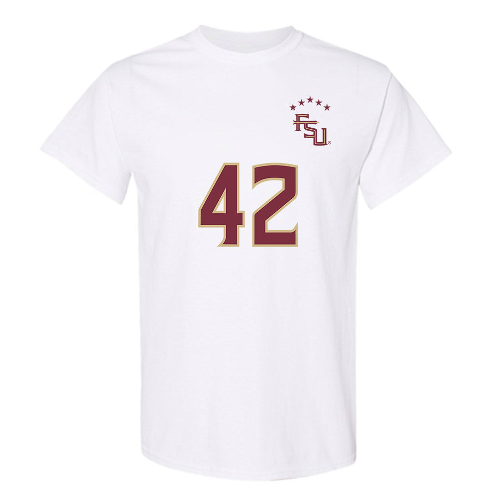 FSU - NCAA Women's Soccer : Wrianna Hudson - Replica Shersey T-Shirt-0