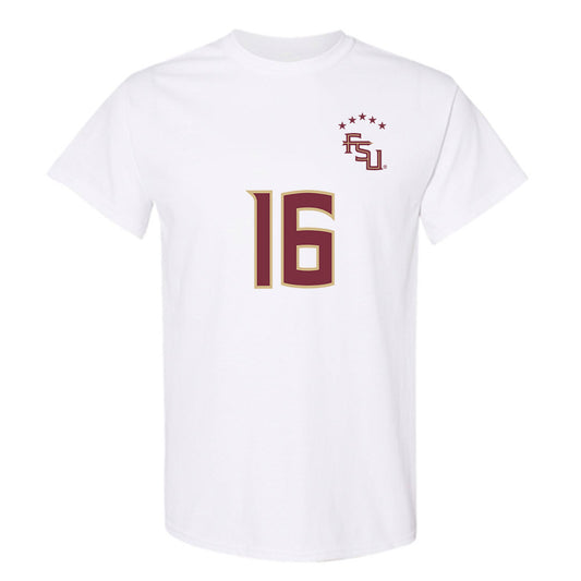 FSU - NCAA Women's Soccer : Sophia Nguyen - Replica Shersey T-Shirt-0