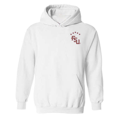 FSU - NCAA Women's Soccer : Tanner Strickland - Replica Shersey Hooded Sweatshirt-0