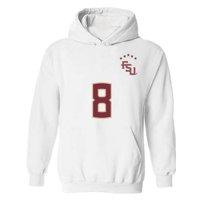 FSU - NCAA Women's Soccer : Janet Okeke - Replica Shersey Hooded Sweatshirt-0
