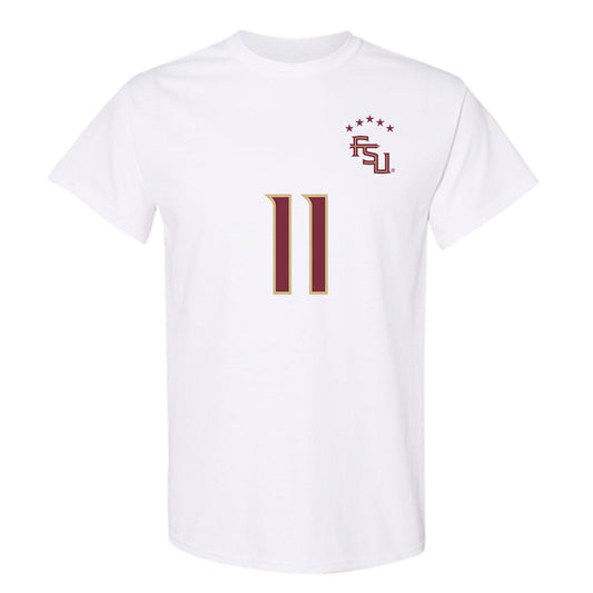 FSU - NCAA Women's Soccer : Jordynn Dudley - Replica Shersey T-Shirt-0