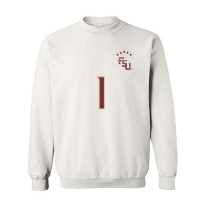 FSU - NCAA Women's Soccer : Adelyn Todd - Replica Shersey Crewneck Sweatshirt-0