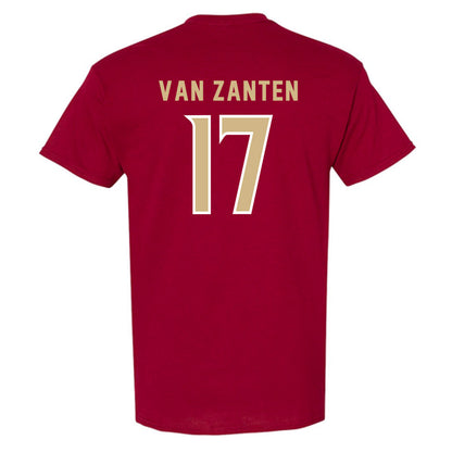 FSU - NCAA Women's Soccer : Amelia Van Zanten - Garnet Replica Shersey T-Shirt-1