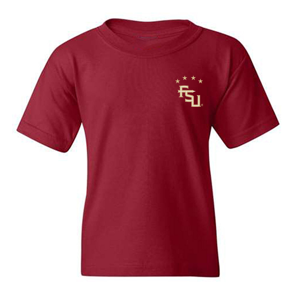 FSU - NCAA Women's Soccer : Tanner Strickland - Garnet Replica Shersey Youth T-Shirt-0
