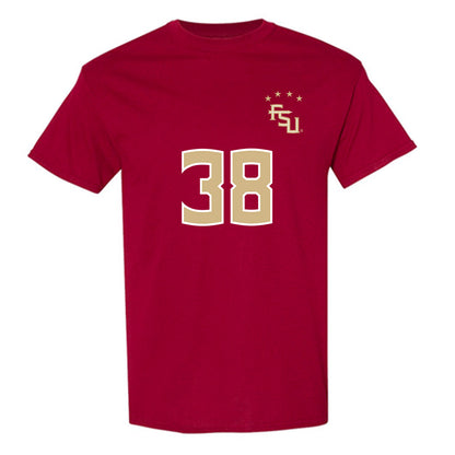 FSU - NCAA Women's Soccer : Savannah Dixon - Garnet Replica Shersey T-Shirt-0