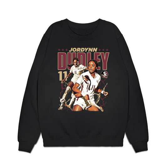 FSU - NCAA Women's Soccer : Jordynn Dudley - Collage Premium Crewneck Sweatshirt-0