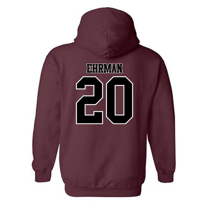 Montana - NCAA Women's Basketball : Rae Ehrman - Classic Shersey Hooded Sweatshirt-1