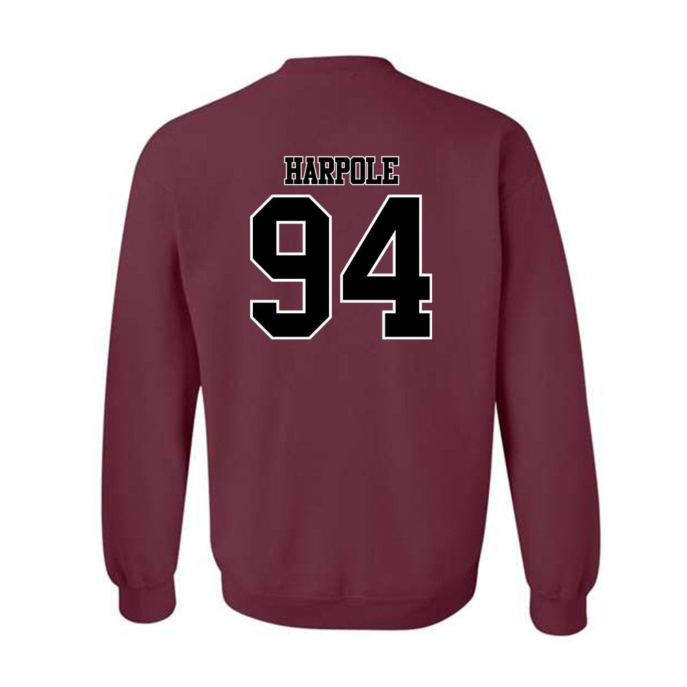 Montana - NCAA Football : Cole Harpole - Classic Shersey Crewneck Sweatshirt-1
