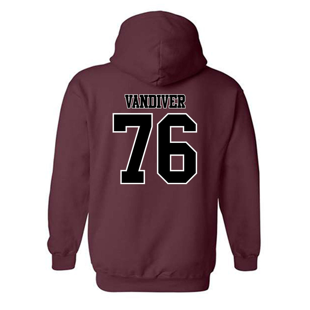 Montana - NCAA Football : Campbell Vandiver - Classic Shersey Hooded Sweatshirt-1