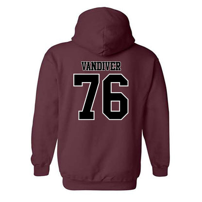 Montana - NCAA Football : Campbell Vandiver - Classic Shersey Hooded Sweatshirt-1
