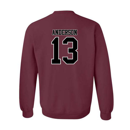 Montana - NCAA Men's Basketball : Courtney Anderson - Classic Shersey Crewneck Sweatshirt-1