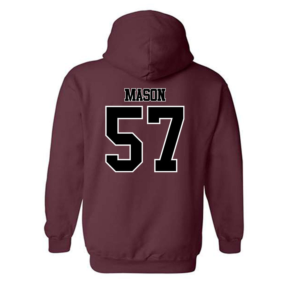 Montana - NCAA Football : Jake Mason - Classic Shersey Hooded Sweatshirt-1