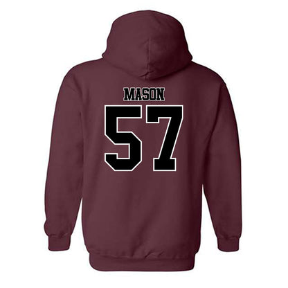 Montana - NCAA Football : Jake Mason - Classic Shersey Hooded Sweatshirt-1