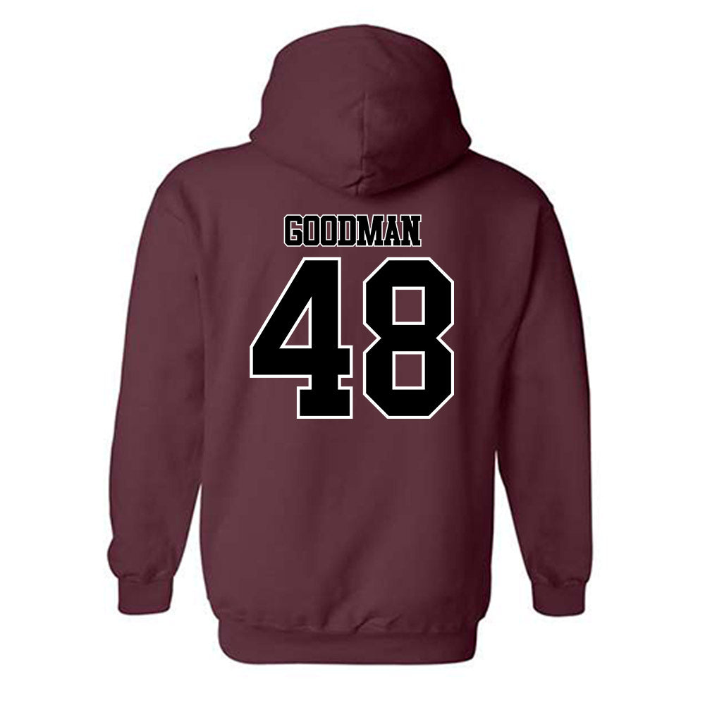 Montana - NCAA Football : Styles Goodman - Classic Shersey Hooded Sweatshirt-1