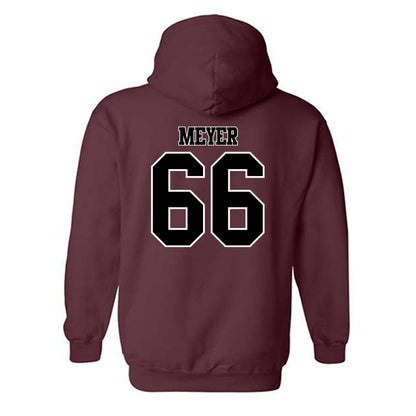 Montana - NCAA Football : Ezra Meyer - Classic Shersey Hooded Sweatshirt-1