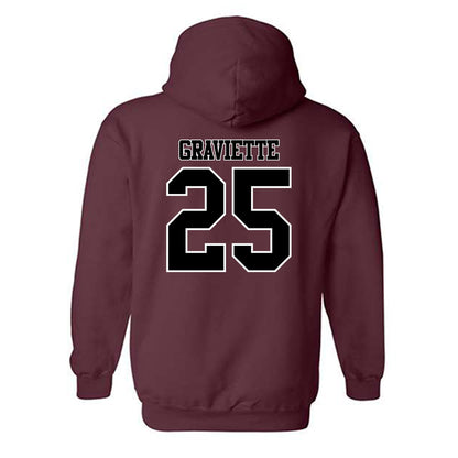 Montana - NCAA Softball : Gracyn Graviette - Classic Shersey Hooded Sweatshirt-1