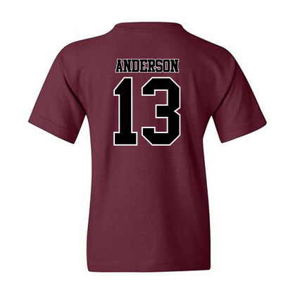 Montana - NCAA Men's Basketball : Courtney Anderson - Classic Shersey Youth T-Shirt-1