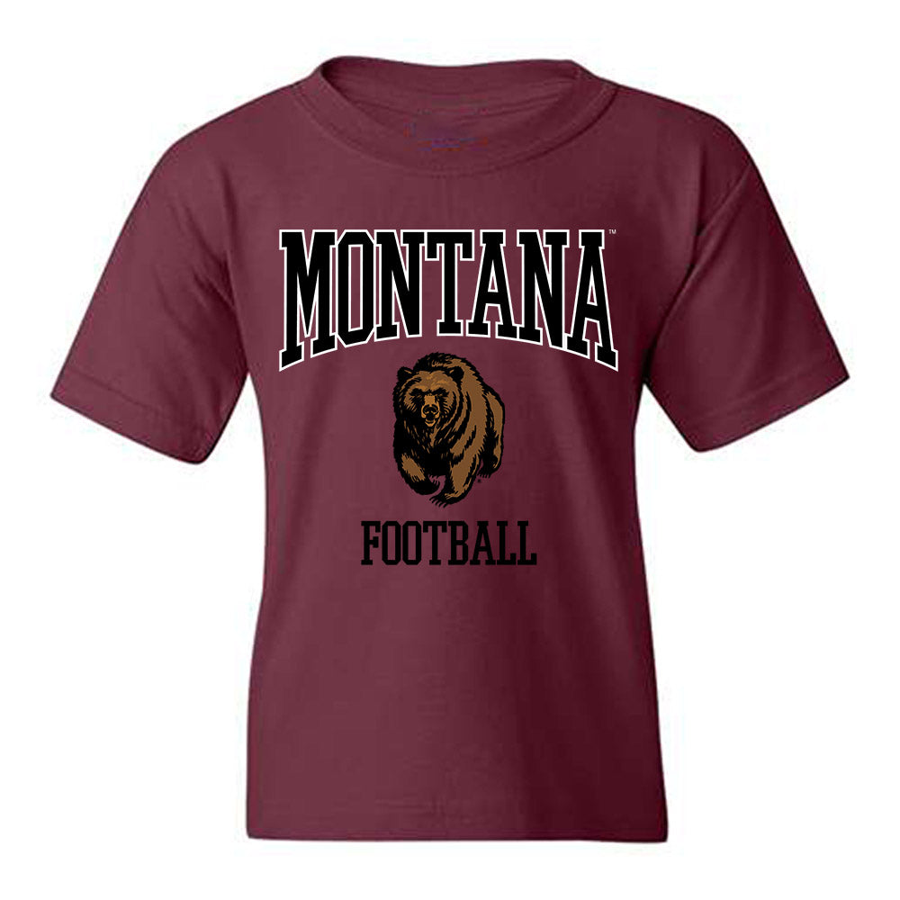 Montana - NCAA Football : Hudson Schrader - Classic Shersey Youth T-Shirt-0
