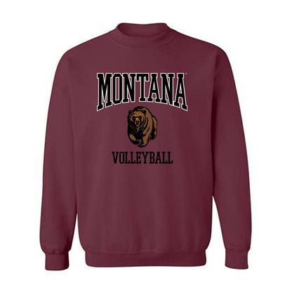 Montana - NCAA Women's Volleyball : Annika Wright - Classic Shersey Crewneck Sweatshirt-0