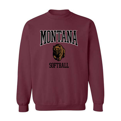 Montana - NCAA Softball : Chloe Saxton - Classic Shersey Crewneck Sweatshirt-0
