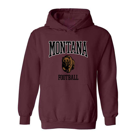 Montana - NCAA Football : Luke Flowers - Classic Shersey Hooded Sweatshirt-0