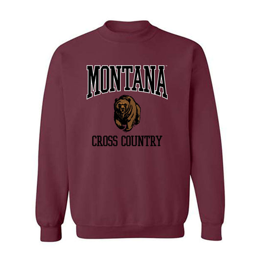 Montana - NCAA Men's Cross Country : Carson Steckelberg - Classic Shersey Crewneck Sweatshirt-0