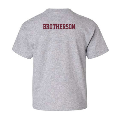 Montana - NCAA Men's Track & Field : Easton Brotherson - Classic Shersey Youth T-Shirt-1