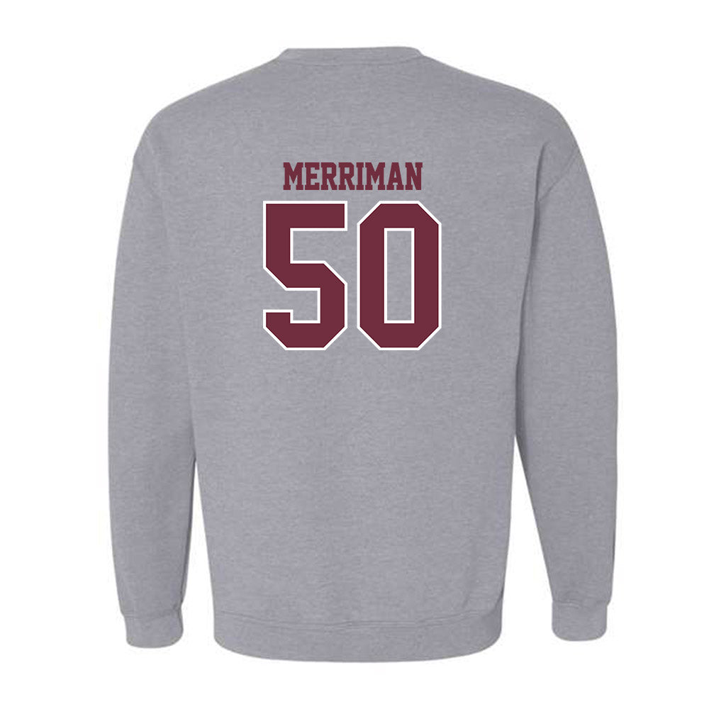 Montana - NCAA Football : Sam Merriman - Classic Shersey Crewneck Sweatshirt-1