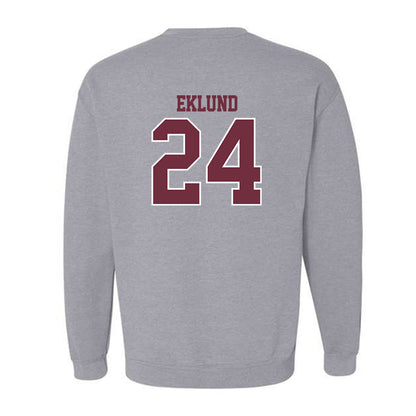 Montana - NCAA Football : Justin Eklund - Classic Shersey Crewneck Sweatshirt-1