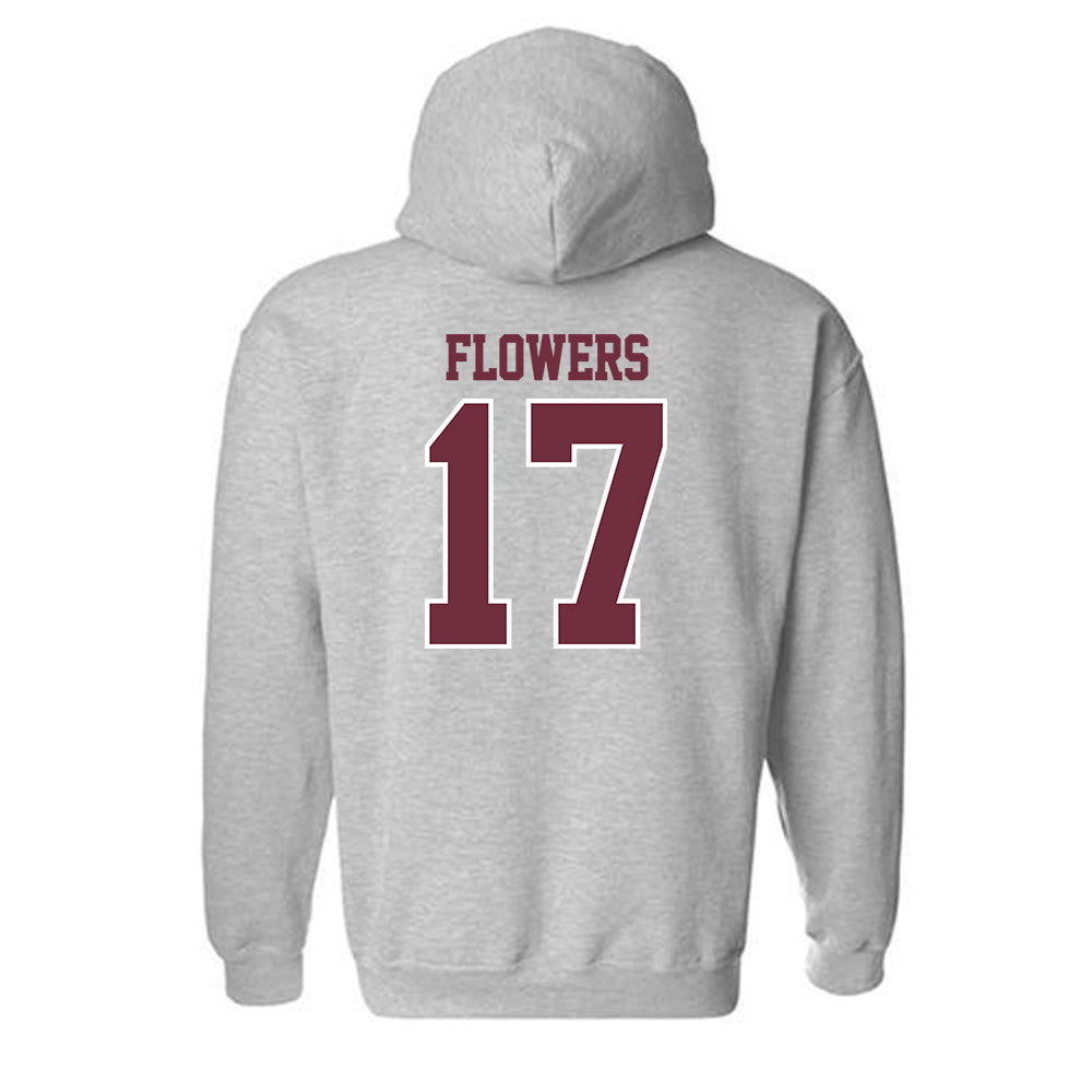Montana - NCAA Football : Luke Flowers - Classic Shersey Hooded Sweatshirt-1