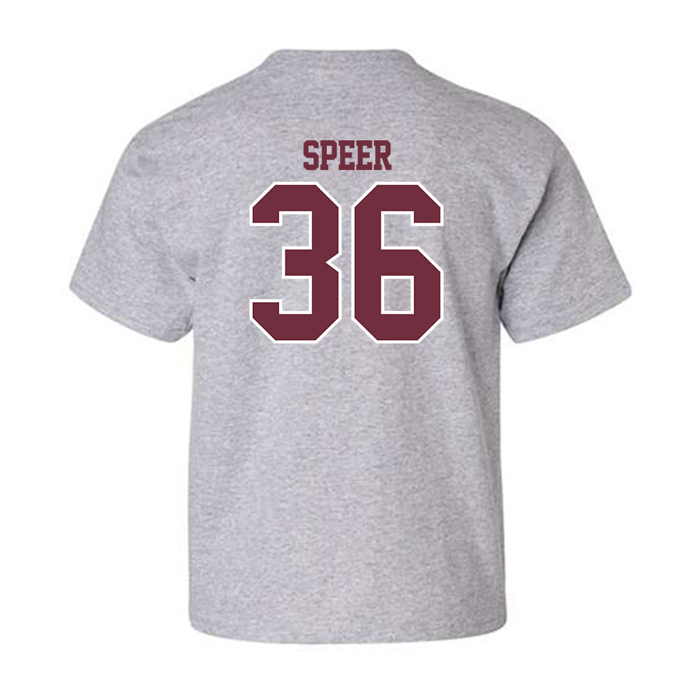 Montana - NCAA Football : Garrett Speer - Classic Shersey Youth T-Shirt-1