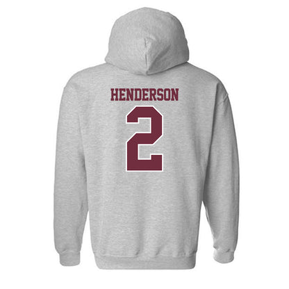 Montana - NCAA Men's Basketball : Chaseh Henderson - Classic Shersey Hooded Sweatshirt-1