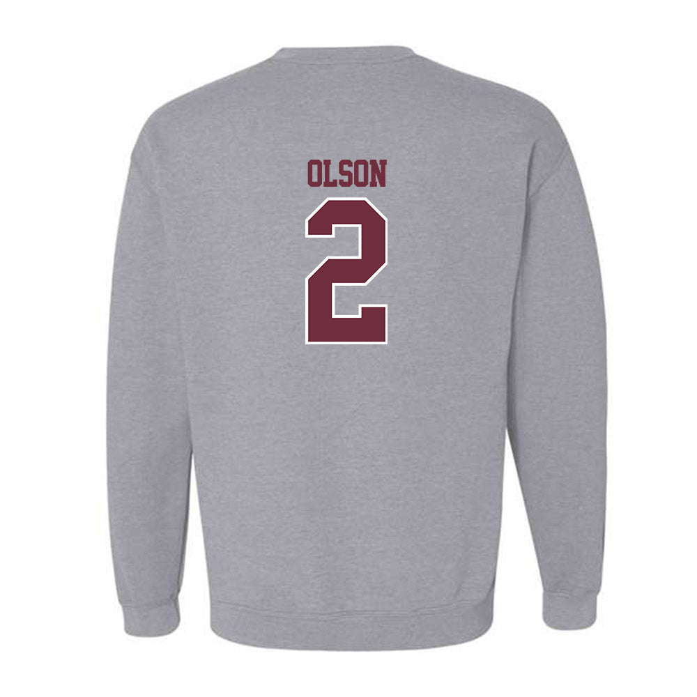 Montana - NCAA Women's Soccer : Grace Olson - Classic Shersey Crewneck Sweatshirt-1