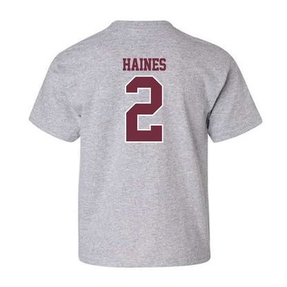 Montana - NCAA Football : Hunter Haines - Classic Shersey Youth T-Shirt-1