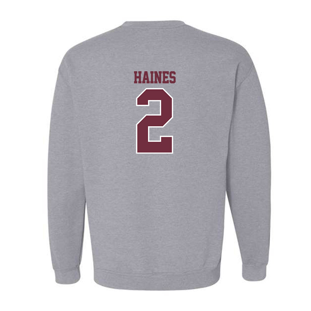 Montana - NCAA Football : Hunter Haines - Classic Shersey Crewneck Sweatshirt-1