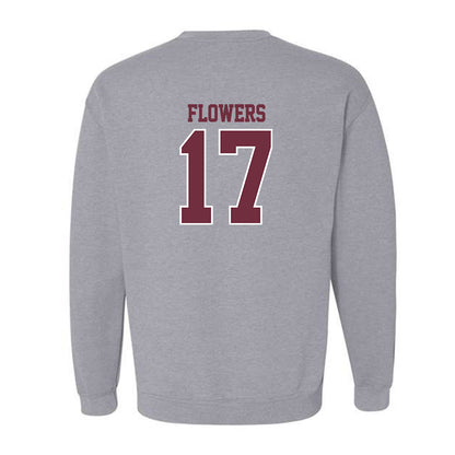 Montana - NCAA Football : Luke Flowers - Classic Shersey Crewneck Sweatshirt-1