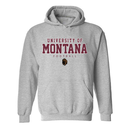 Montana - NCAA Football : Luke Flowers - Classic Shersey Hooded Sweatshirt-0