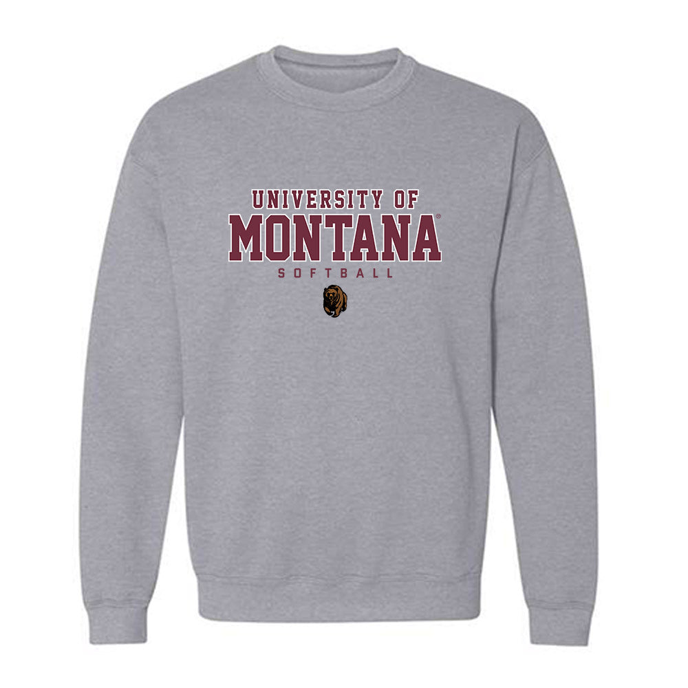 Montana - NCAA Softball : Chloe Saxton - Classic Shersey Crewneck Sweatshirt-0