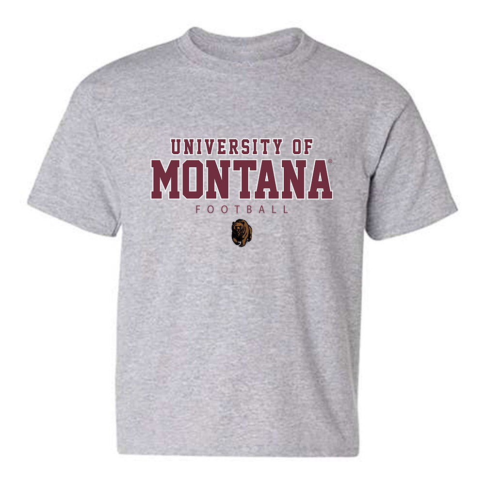 Montana - NCAA Football : Hudson Schrader - Classic Shersey Youth T-Shirt-0