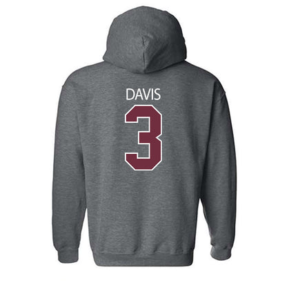 Montana - NCAA Football : Jeilani Davis - Classic Shersey Hooded Sweatshirt-1