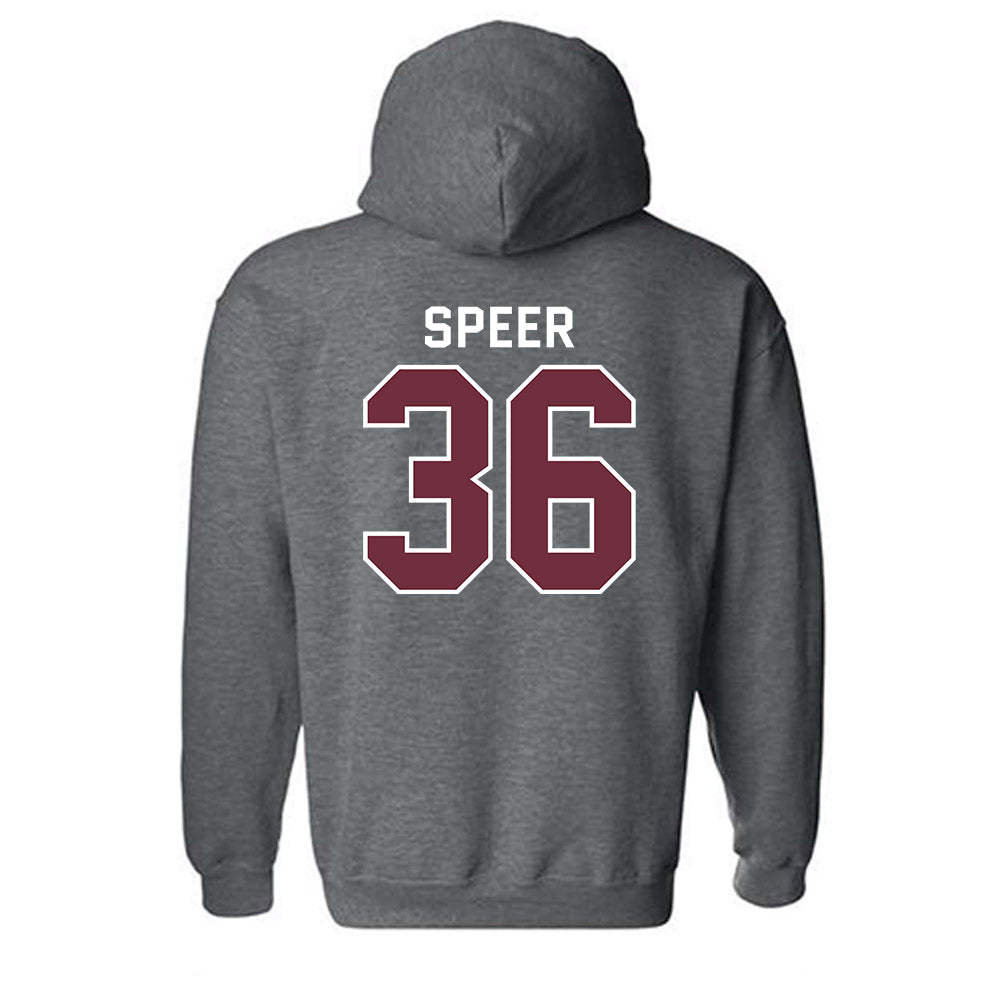 Montana - NCAA Football : Garrett Speer - Classic Shersey Hooded Sweatshirt-1