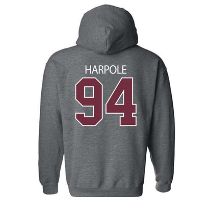 Montana - NCAA Football : Cole Harpole - Classic Shersey Hooded Sweatshirt-1