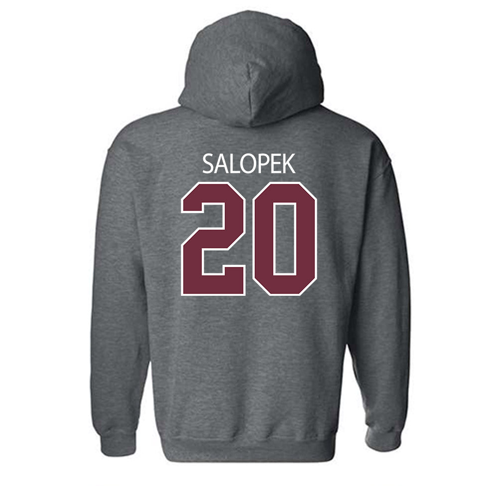 Montana - NCAA Football : Sage Salopek - Classic Shersey Hooded Sweatshirt-1