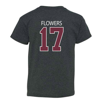 Montana - NCAA Football : Luke Flowers - Classic Shersey Youth T-Shirt-1
