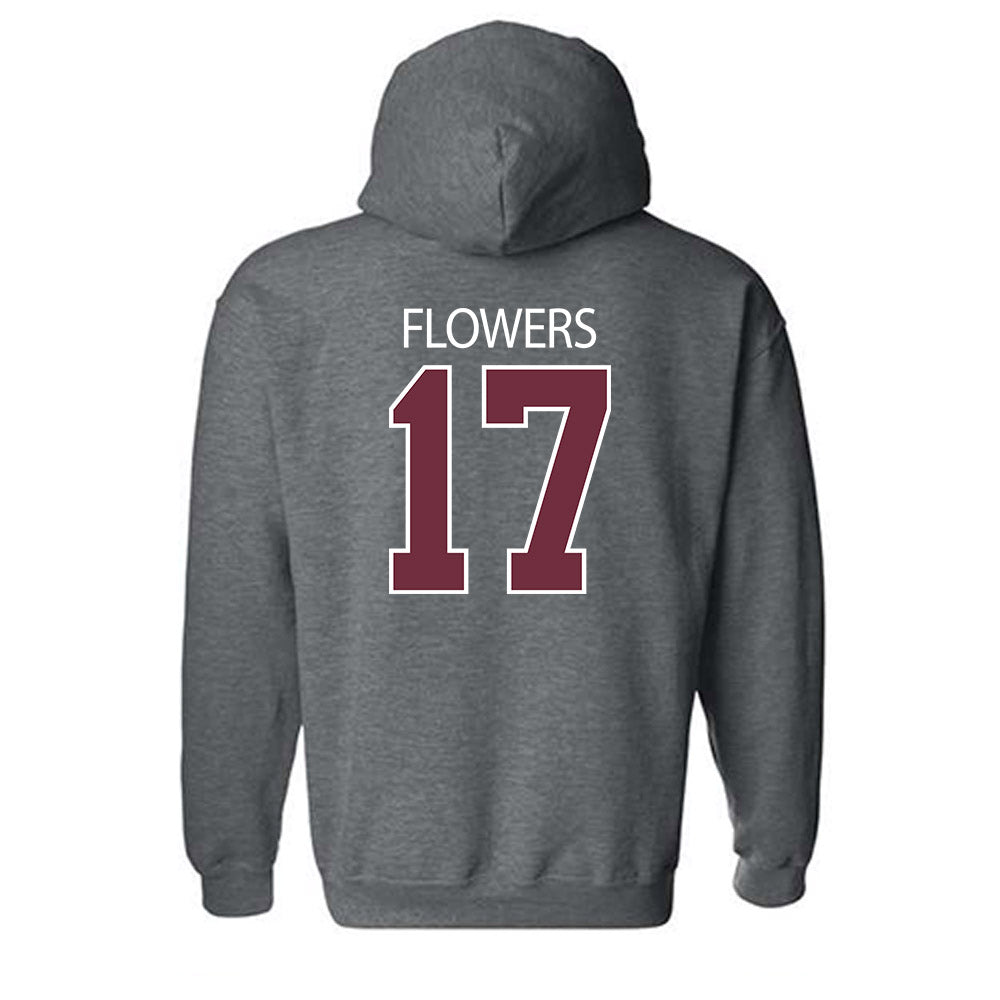 Montana - NCAA Football : Luke Flowers - Classic Shersey Hooded Sweatshirt-1
